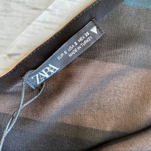 NWT Zara stripped top - Picture 4 of 5